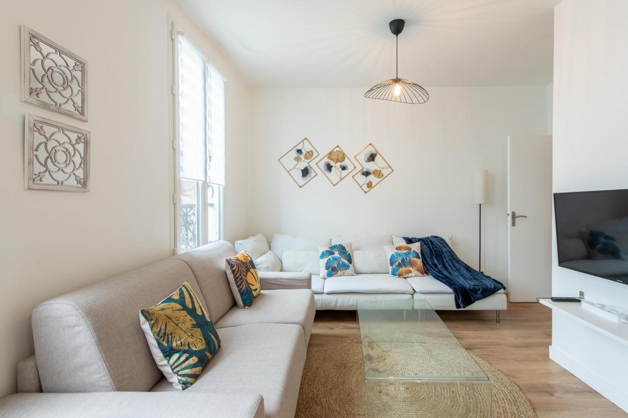 Spacious And Bright 2-Bedroom Large Apartment Very Close To Paris - Near Metro Boulogne-Billancourt Exteriér fotografie