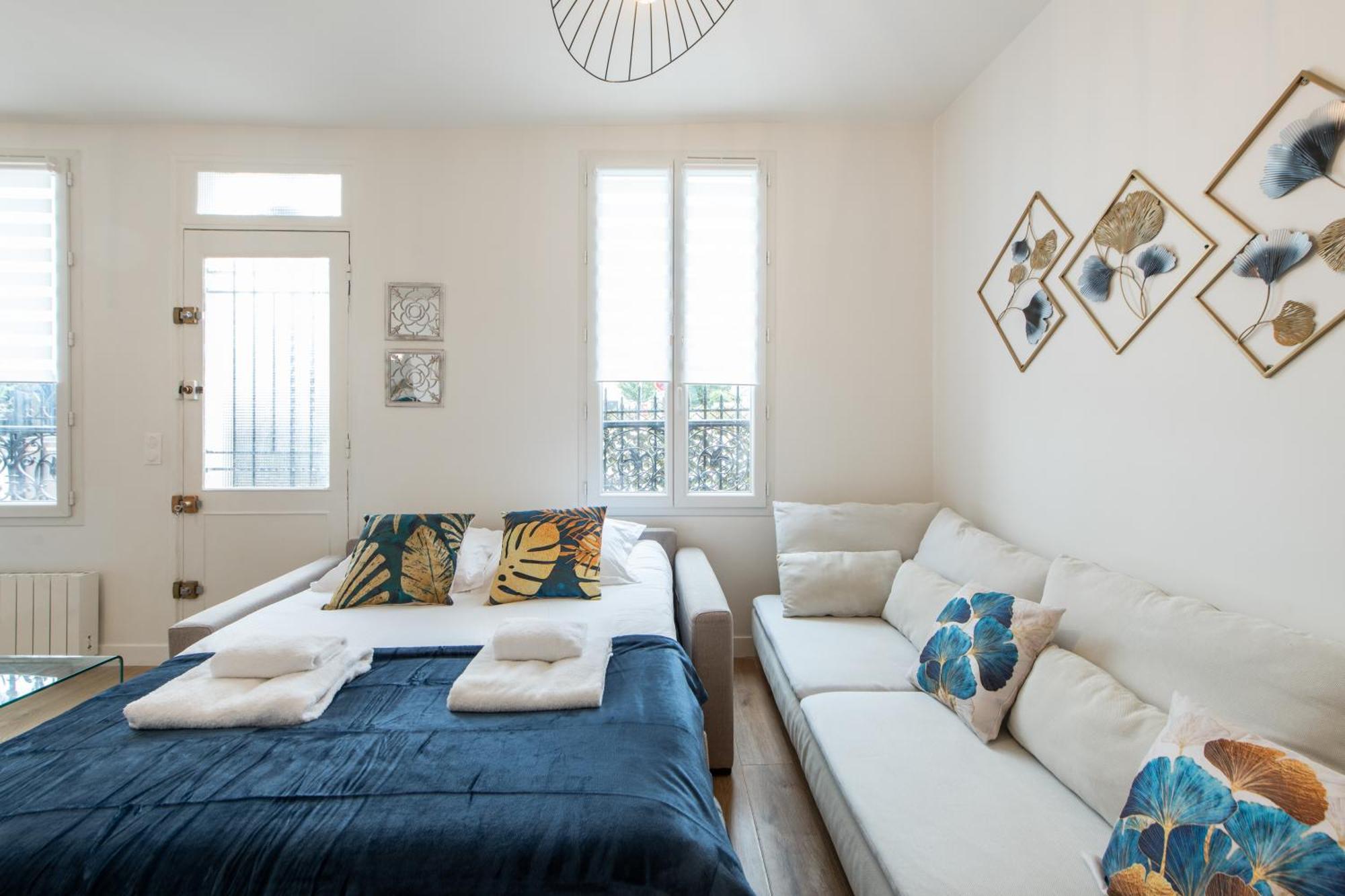 Spacious And Bright 2-Bedroom Large Apartment Very Close To Paris - Near Metro Boulogne-Billancourt Exteriér fotografie