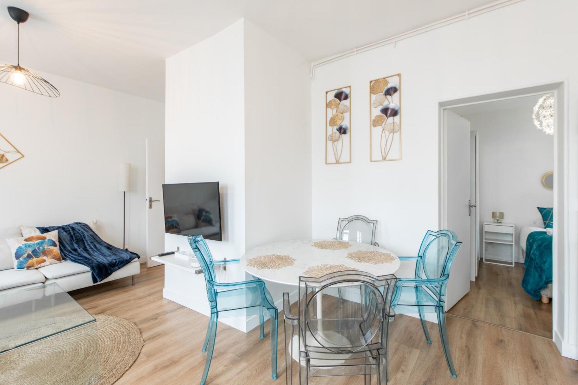 Spacious And Bright 2-Bedroom Large Apartment Very Close To Paris - Near Metro Boulogne-Billancourt Exteriér fotografie